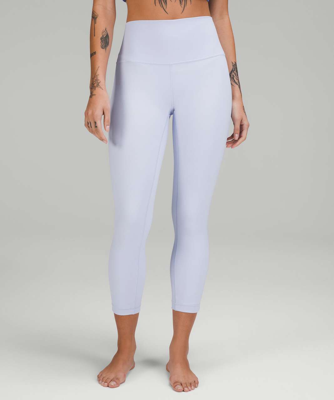 Lululemon Wunder Under High-Rise Crop 23" *Full-On Luxtreme - Pastel Blue