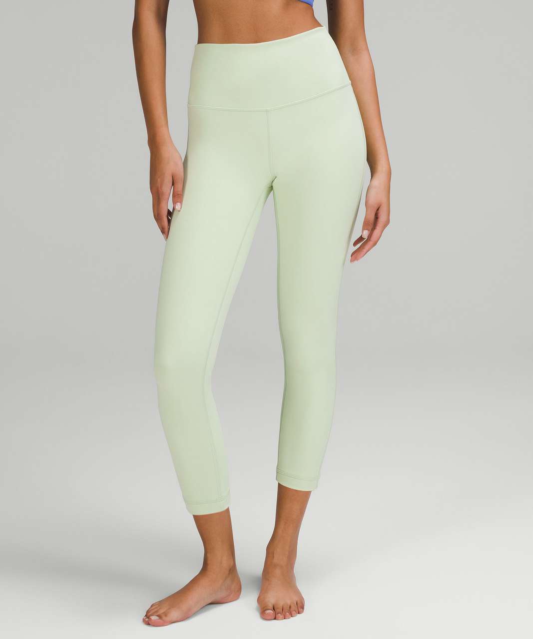 Lululemon Wunder Under High-Rise Crop 23 *Full-On Luxtreme - Creamy Mint -  lulu fanatics