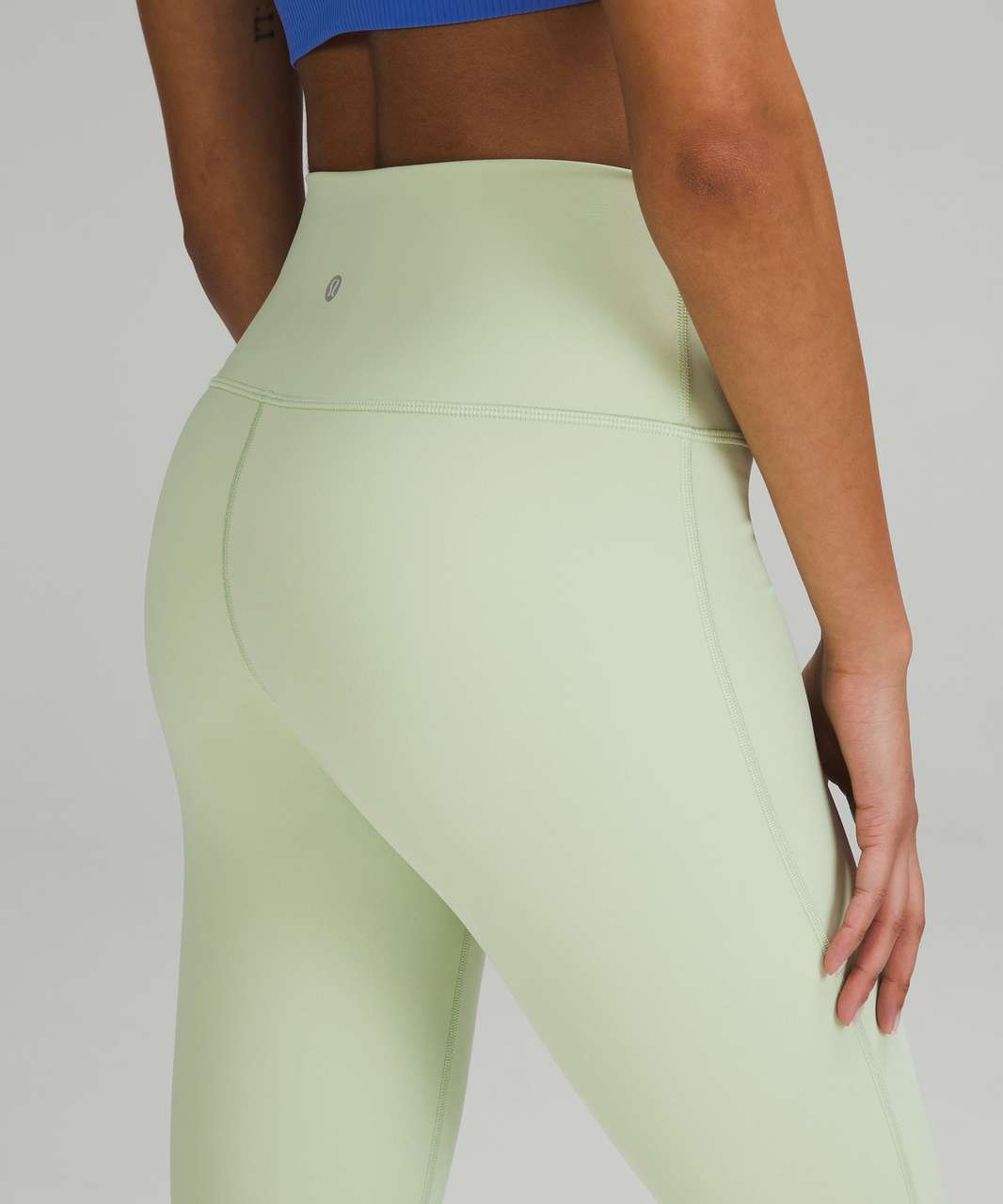 Lululemon Wunder Under High-Rise Crop 23 *Full-On Luxtreme - Creamy Mint -  lulu fanatics