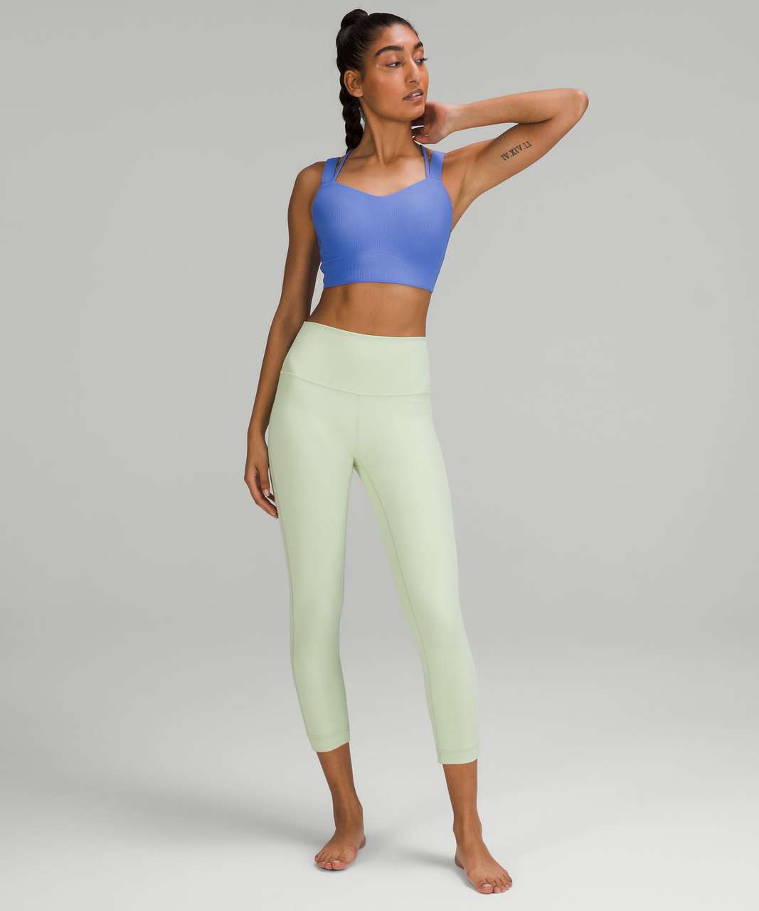 Lululemon Wunder Under High-Rise Tight 25 - Creamy Mint - lulu fanatics