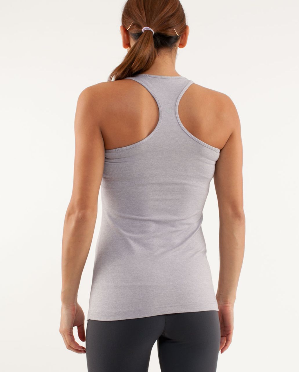 Lululemon Cool Racerback - Heathered Lavender Grey