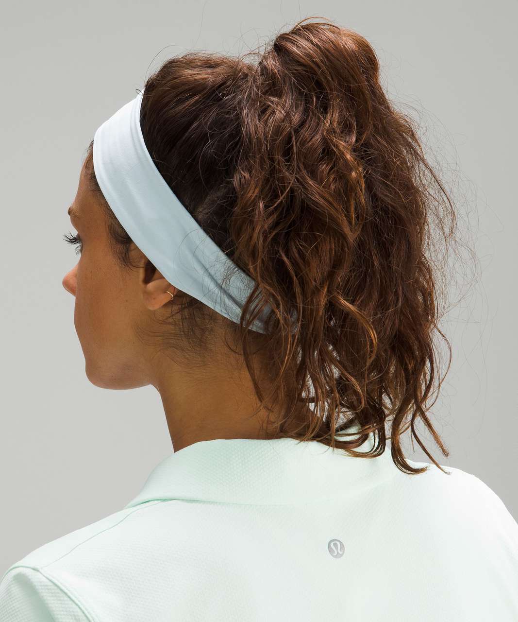 Lululemon Womens Fly Away Tamer Headband - Powder Blue