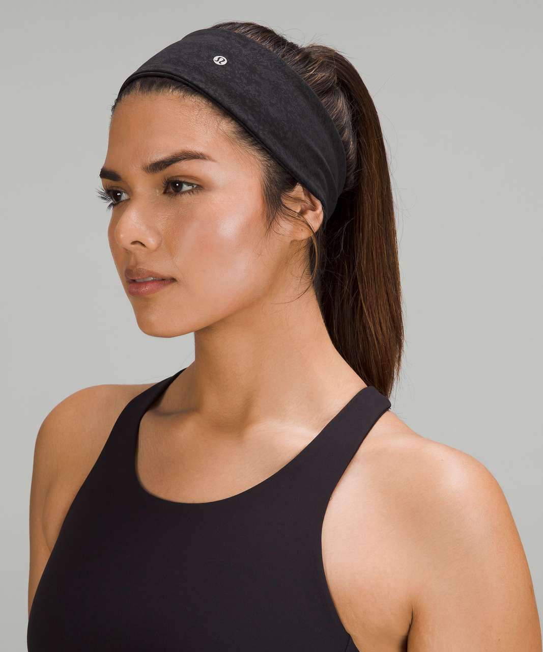 Lululemon Womens Wunder Train Headband - Blaze Black