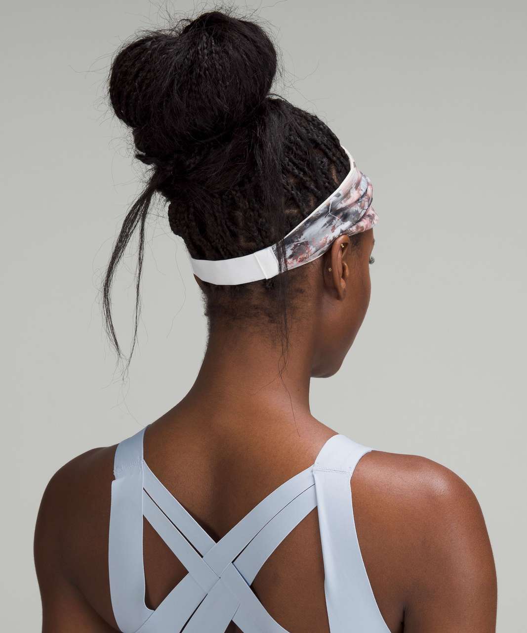 Lululemon Womens Fringe Fighter Headband *Nulu - Future Utopia Multi / White Opal