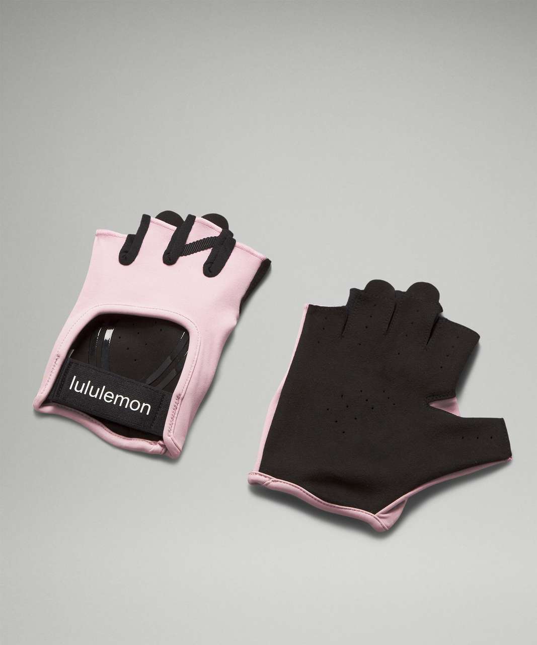 Lululemon Wunder Train Gloves - Pink Peony / Black