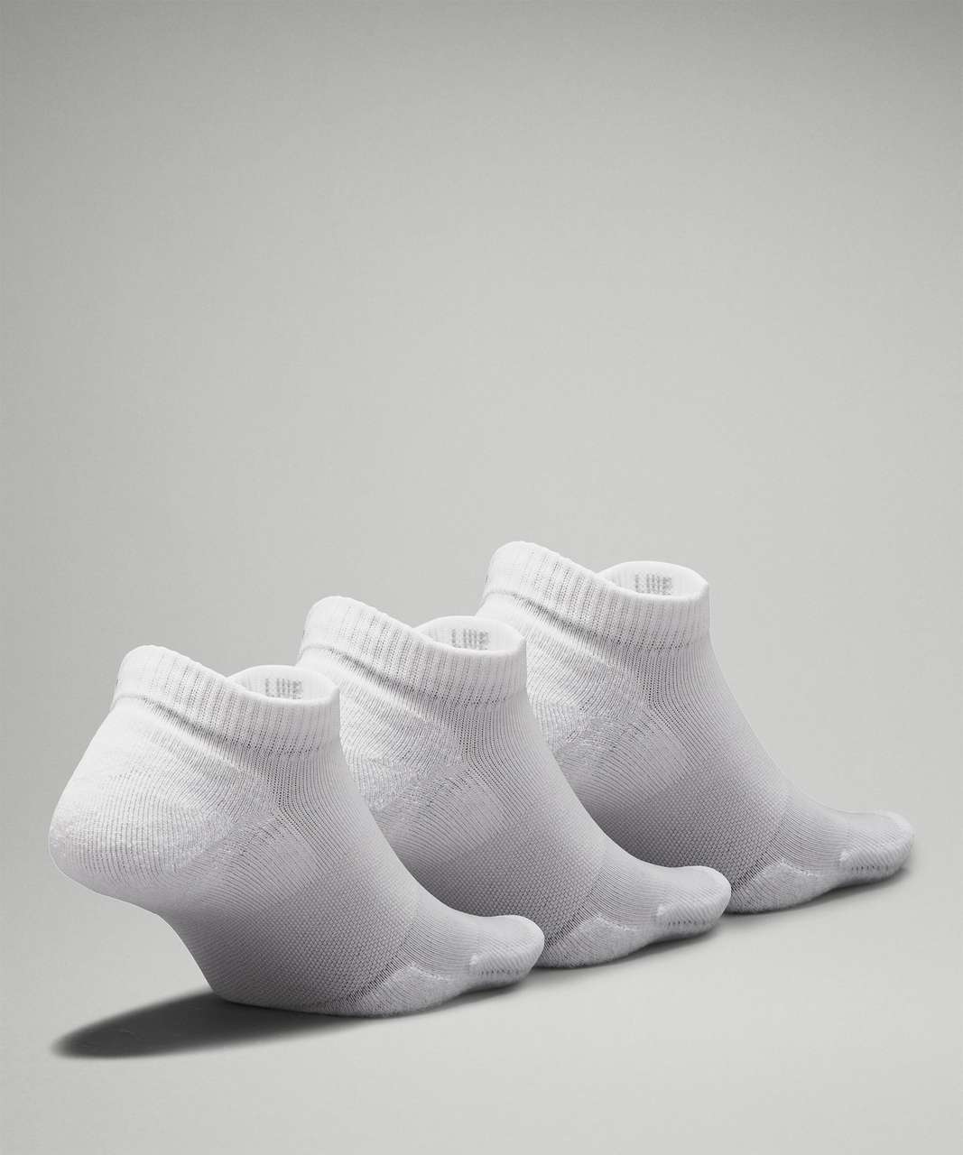 Lululemon Womens Daily Stride Comfort Ankle Sock *3 Pack - White