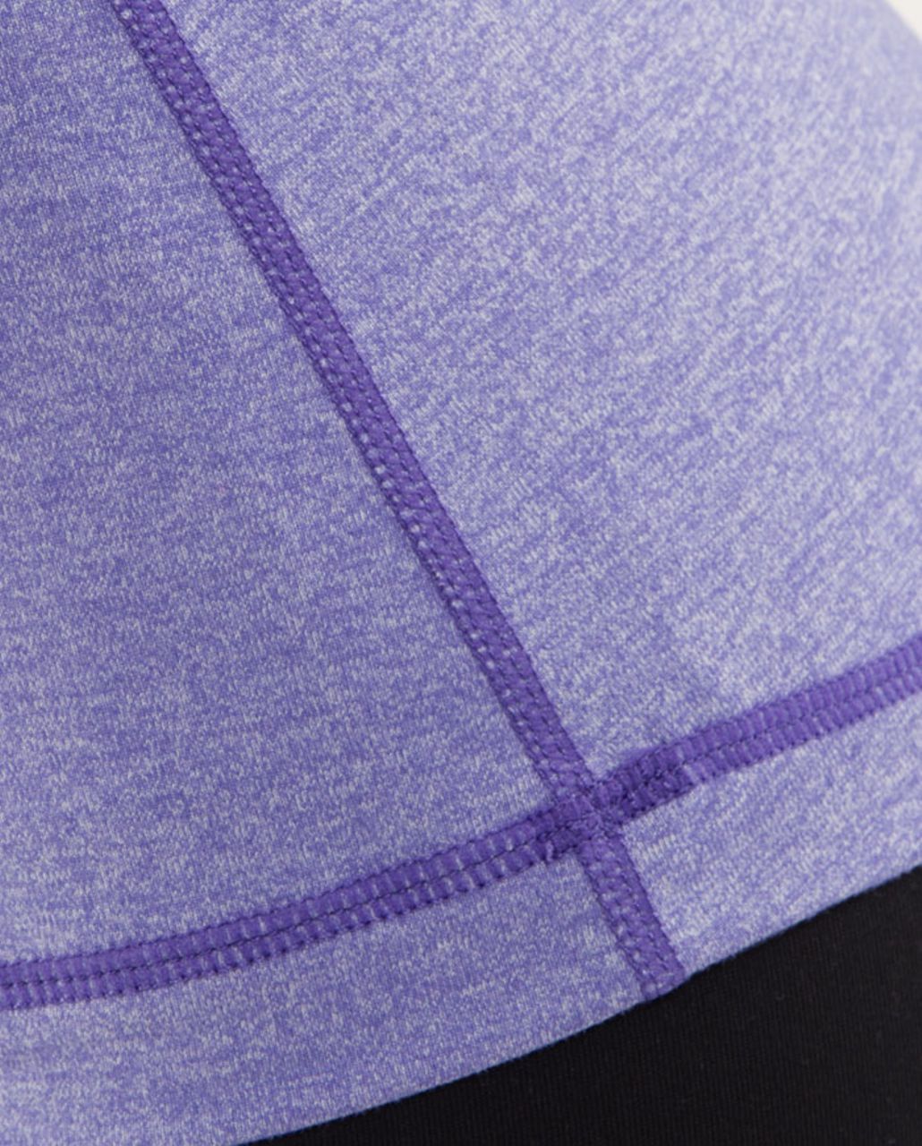 Lululemon Wrap Tank - Heathered Persian Purple / Persian Purple - lulu ...