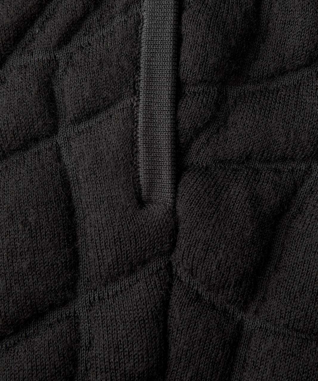 Lululemon Insulated Jacquard Cardigan - Black / Black