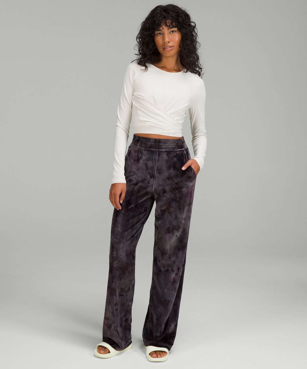 High Rise Vintage Slim Velvet Pants | Gap Factory
