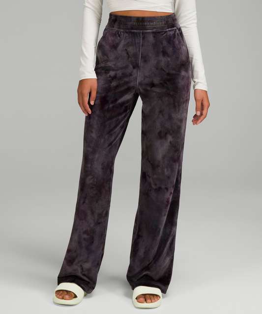 Lululemon Velour Relaxed High-Rise Pant - Interstellar Cassis Multi ...