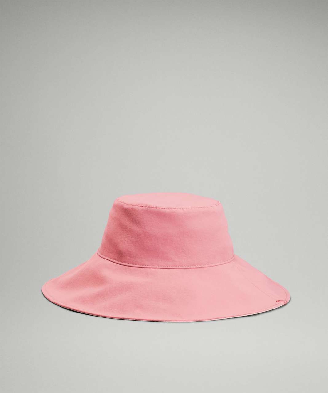 Lululemon Womens Wide Brim Logo Bucket Hat - Brier Rose