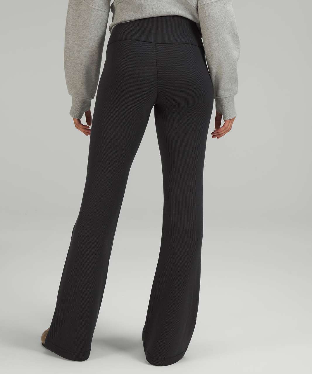 Soft Ribbed Flared Pants  Clothes, Flare pants, Flared