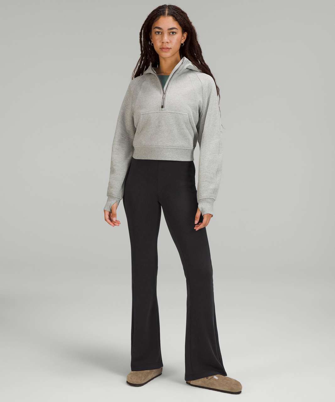 I don't know who needs to hear this… but you need the brushed softstreme  ribbed zip flare pant! TTS : r/lululemon