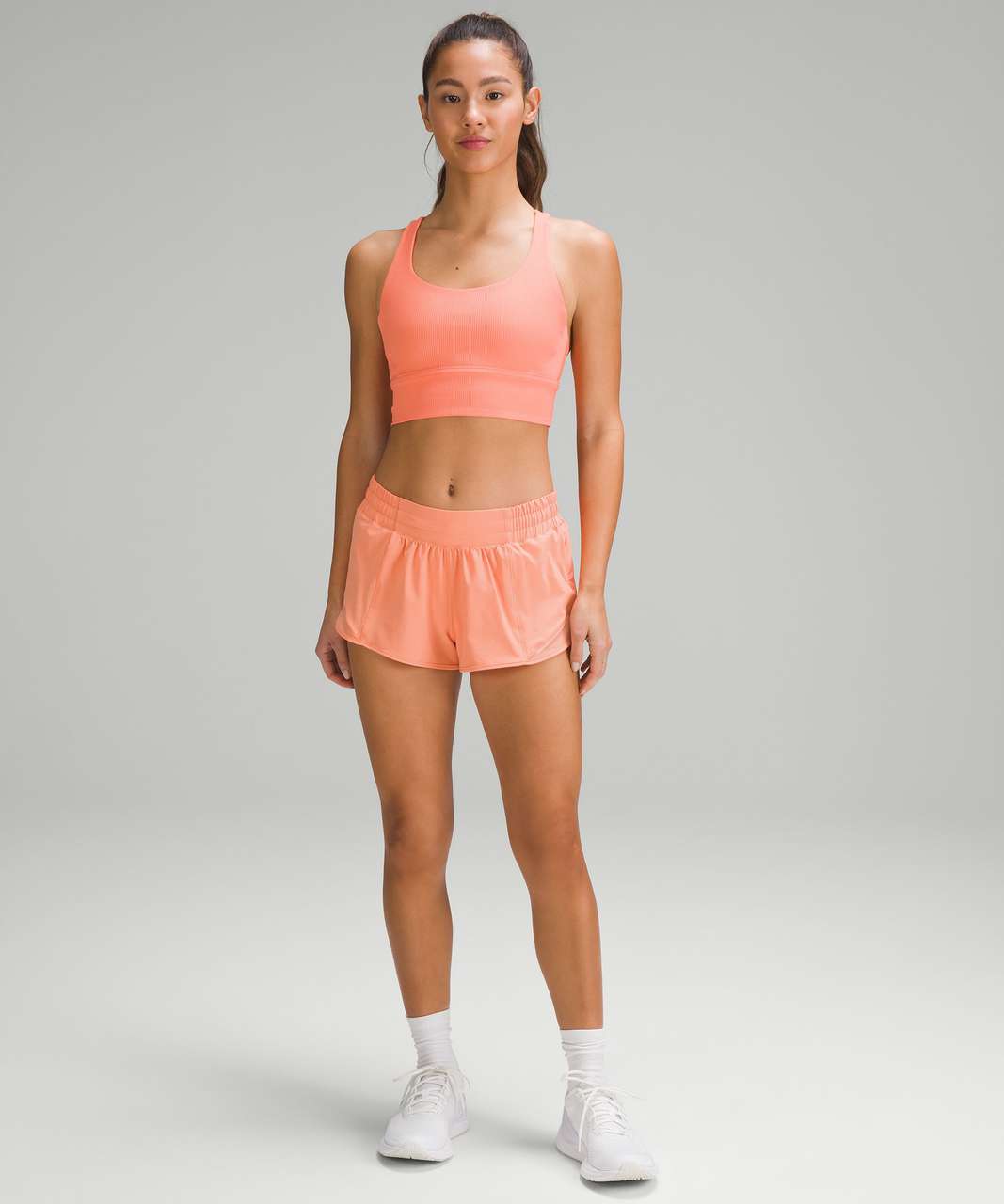 lululemon athletica, Shorts, Lululemon Hotty Hot Highrise Lined Short 25 Lip  Gloss Hot Pink Size New Nwt