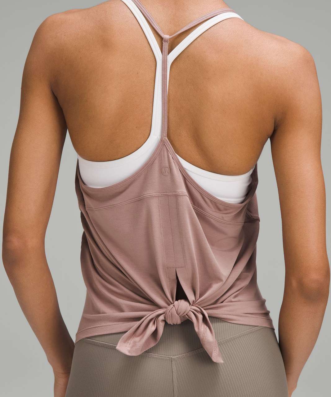 Lululemon Modal-Silk Yoga Tank Top - Twilight Rose - lulu fanatics