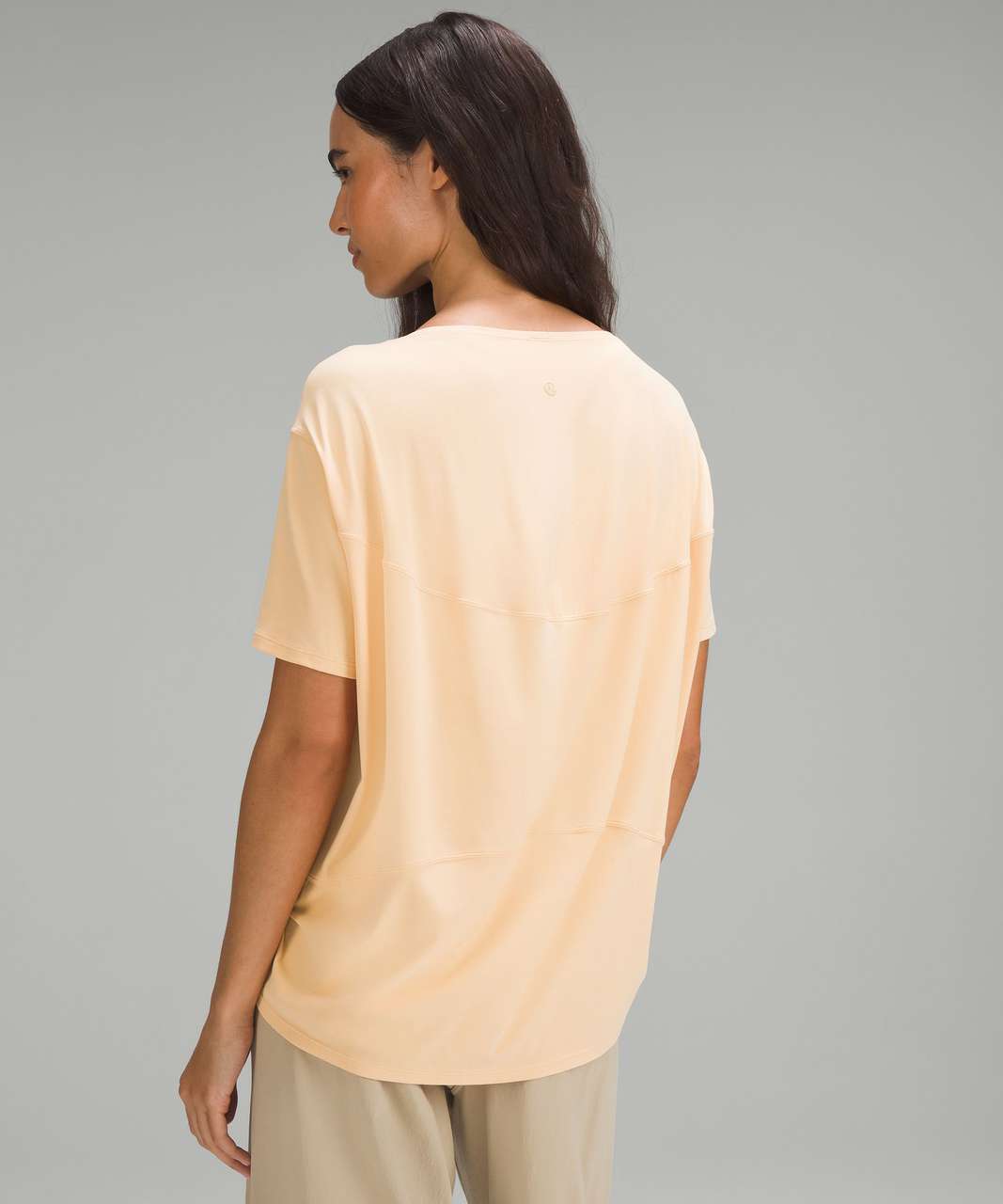 Lululemon Back in Action Short-Sleeve Shirt *Nulu - Summer Glow