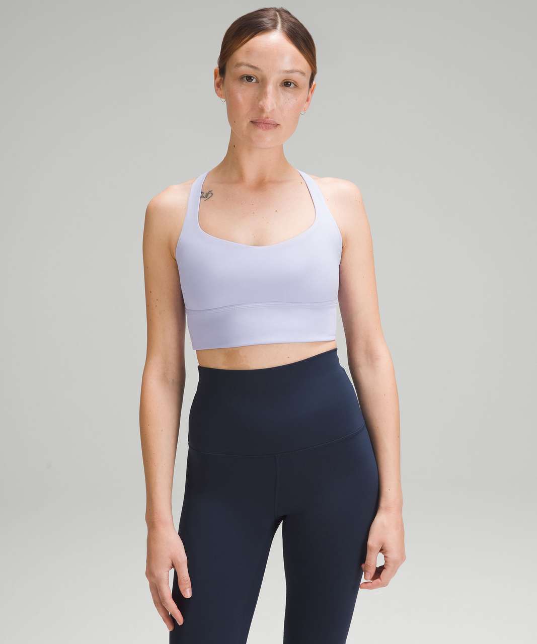 Lululemon Like a Cloud Longline Bra *Light Support, B/C Cup - Seal Grey -  lulu fanatics