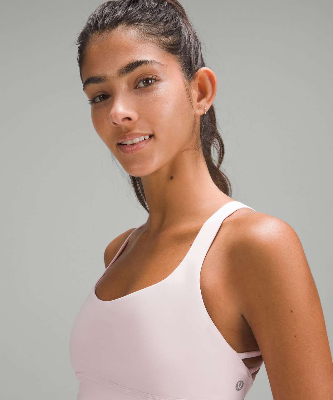 Lululemon Free to Be Longline Bra - Wild *Light Support, A/B Cup - Flush Pink