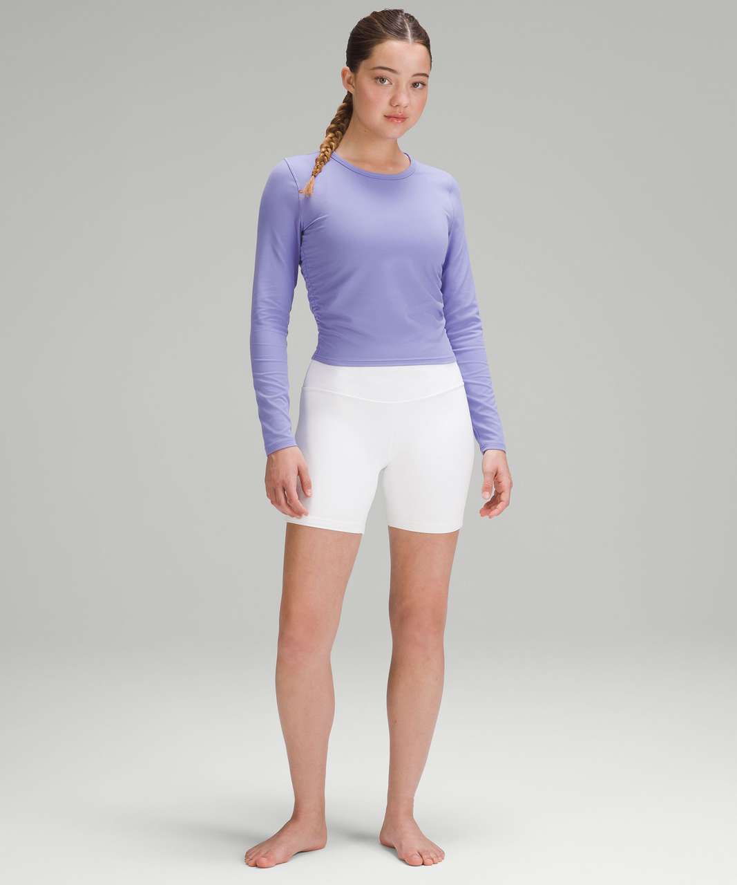 Lululemon All It Takes Long-Sleeve Shirt *Nulu - Dark Lavender