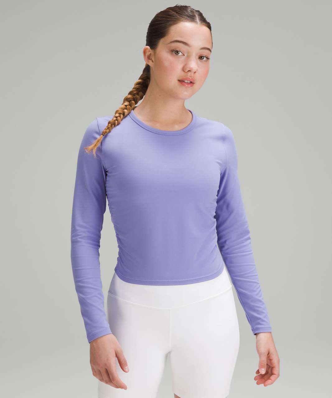 Lululemon All It Takes Long-Sleeve Shirt *Nulu - Dark Lavender