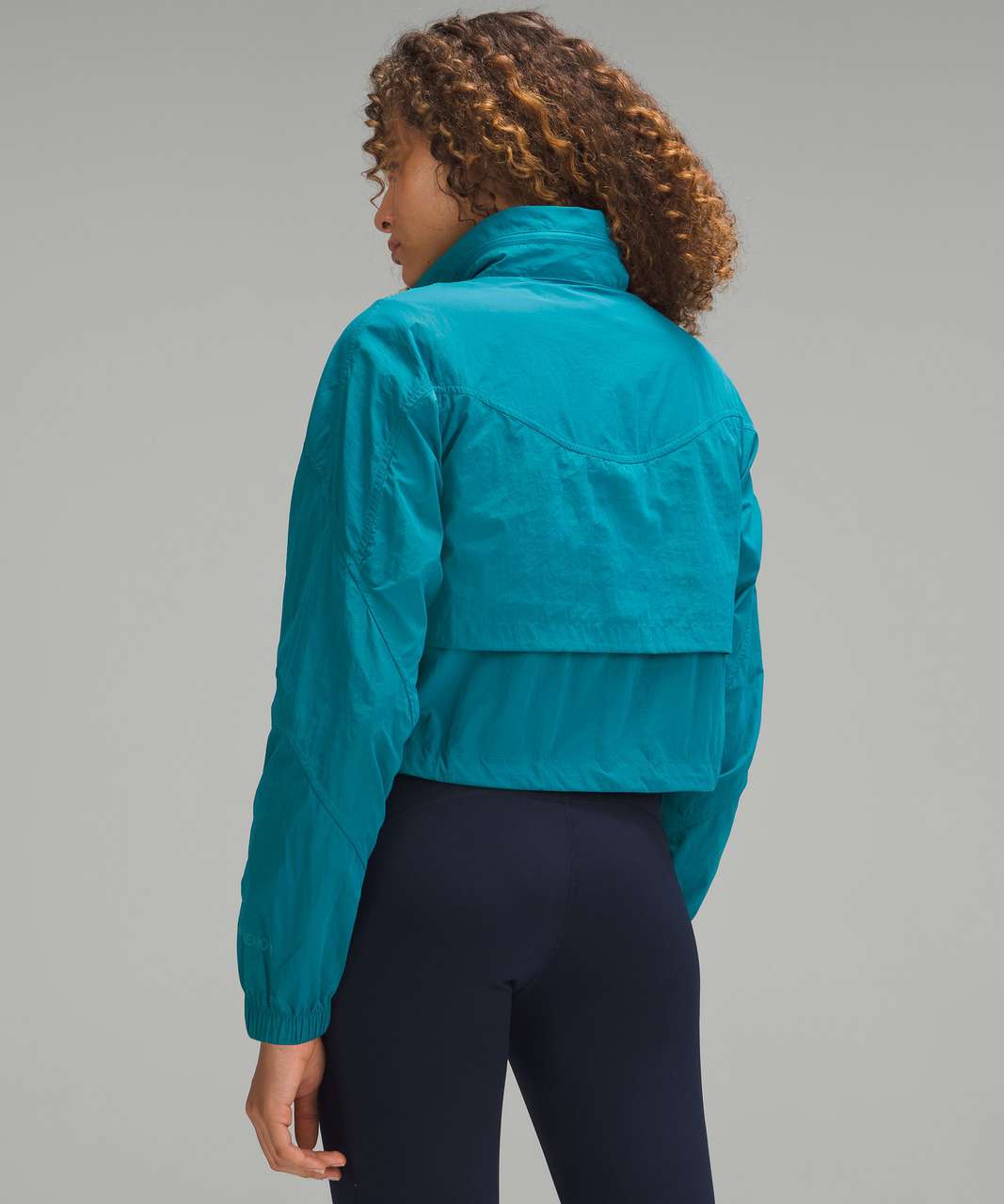 Lululemon Evergreen Cropped Anorak - Hawaiian Blue