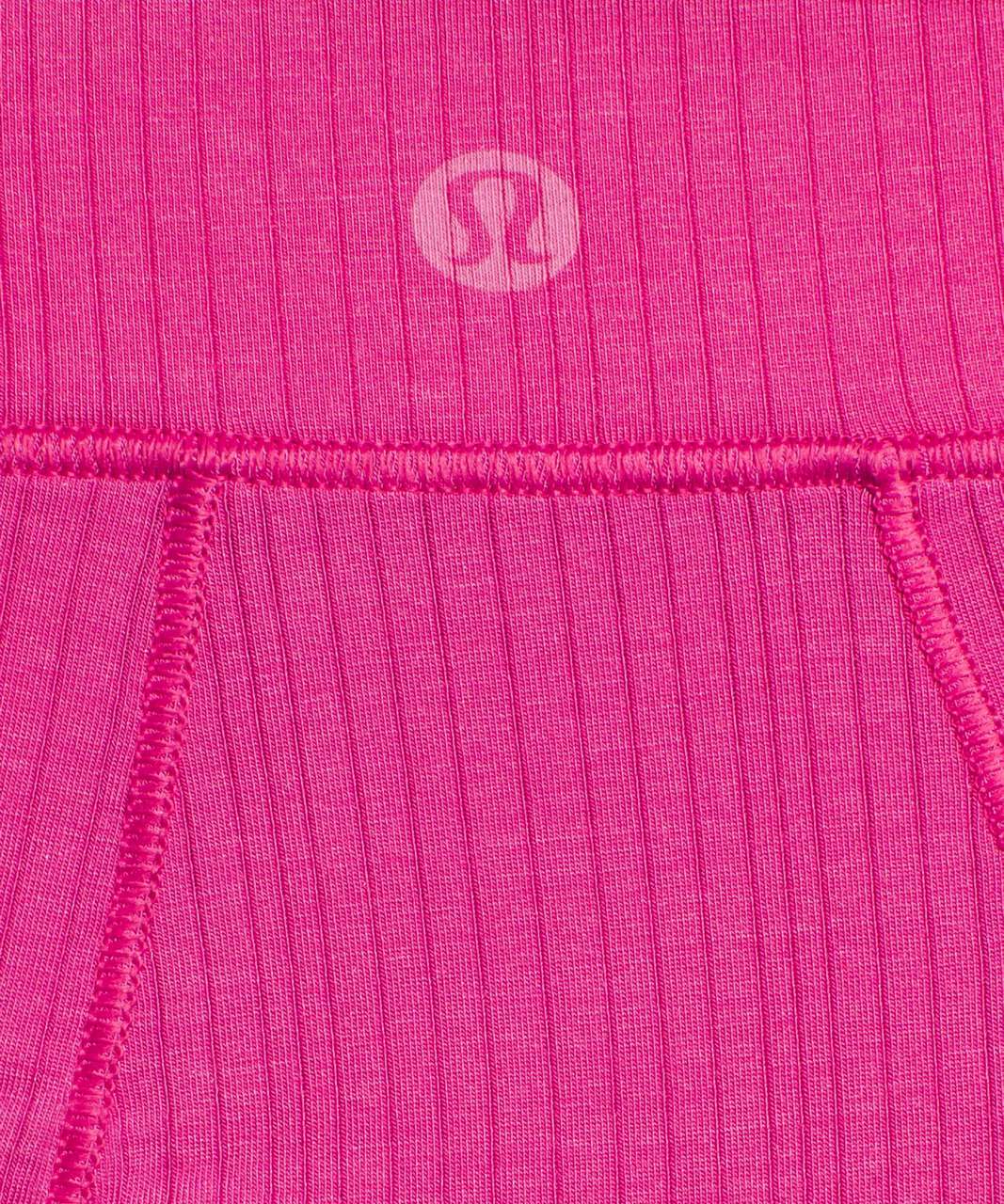 Lululemon UnderEase Ribbed High-Waist Thong Underwear - Black / RIB - lulu  fanatics