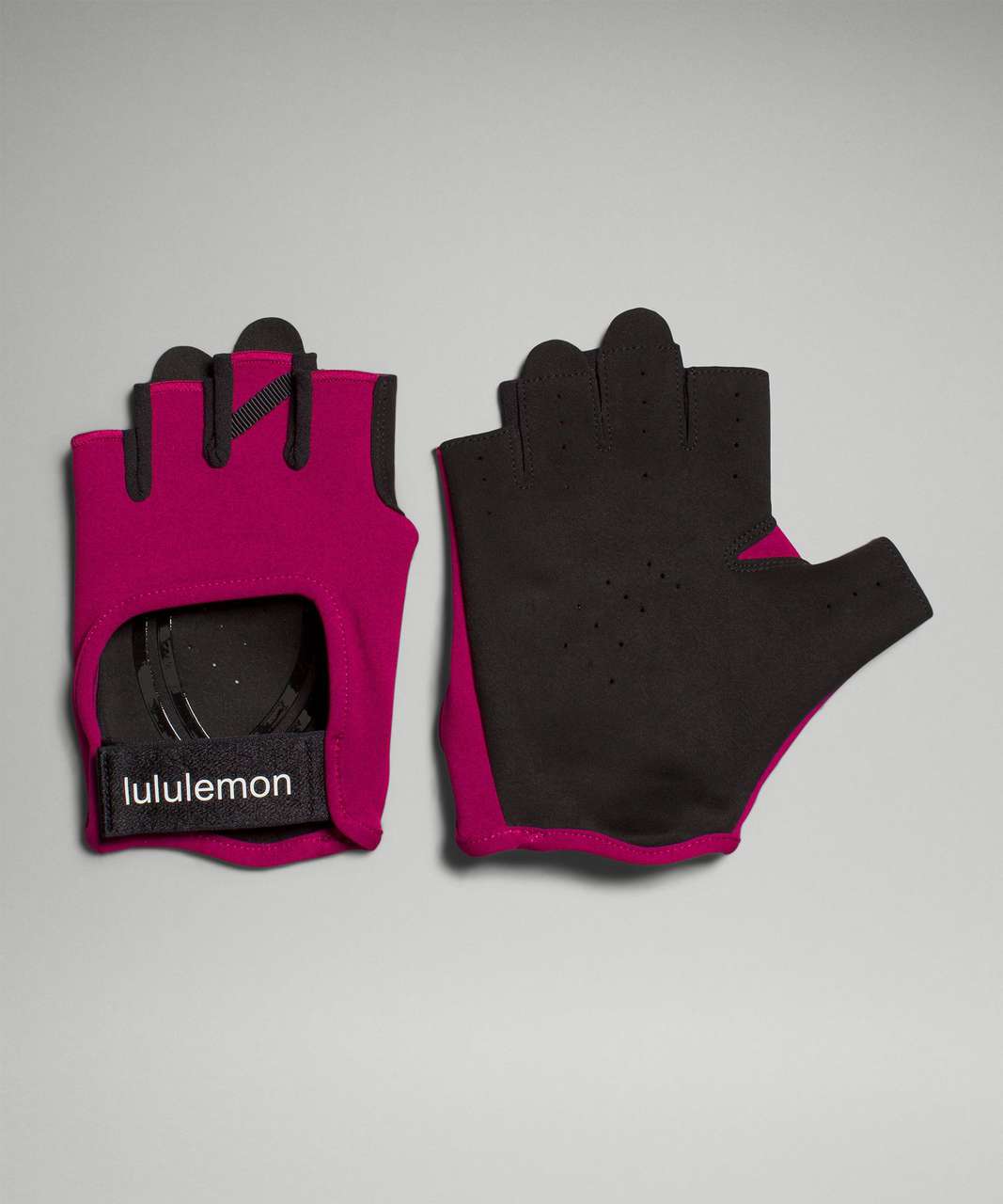 Lululemon Wunder Train Gloves - Wild Berry / Black