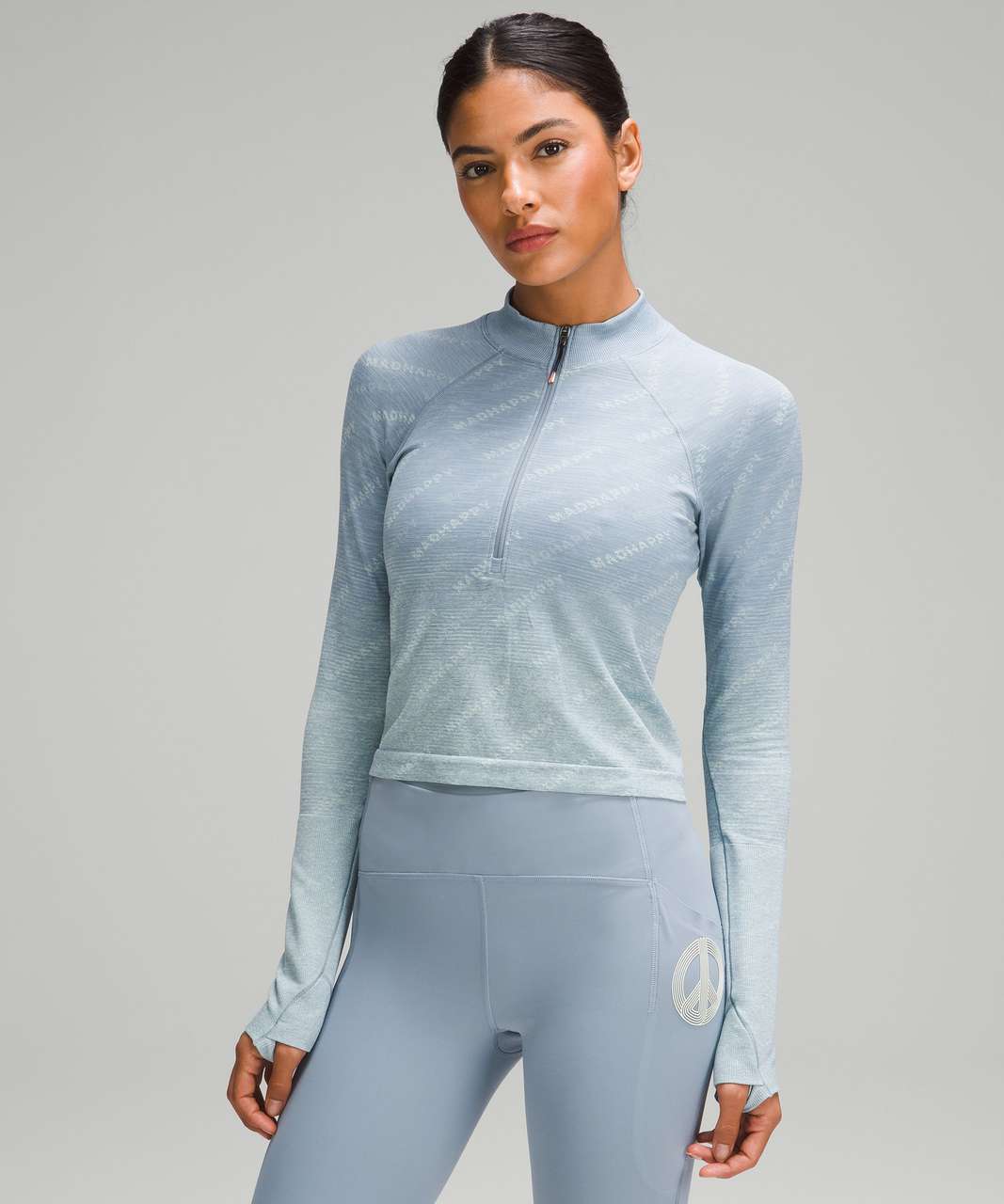 Lululemon Swiftly Tech Short Sleeve 2.0 - Chambray / Chambray - lulu  fanatics