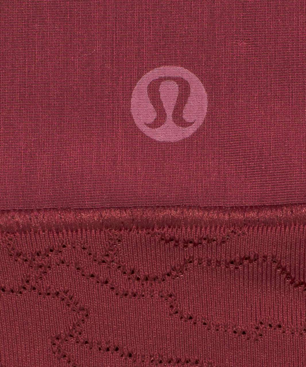 Lululemon UnderEase Mid-Rise Thong Underwear Performance Lace *3 Pack -  Black / Lace / Pink Peony / Lace / Mulled Wine / Lace - lulu fanatics