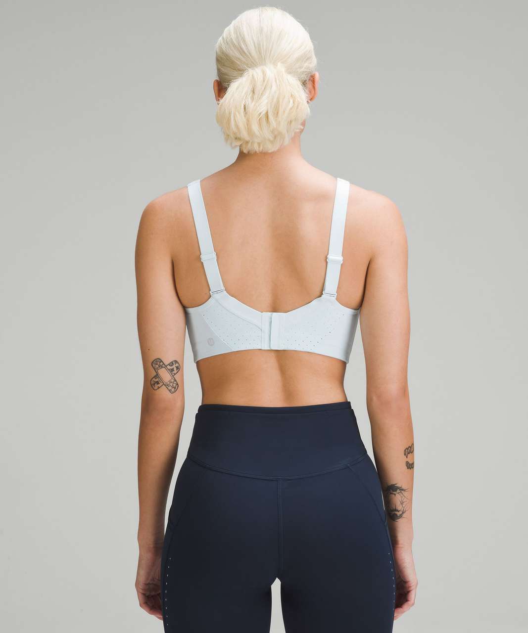 Lululemon Run Times Bra *High Support, B–E Cups - Blue Cast - lulu fanatics