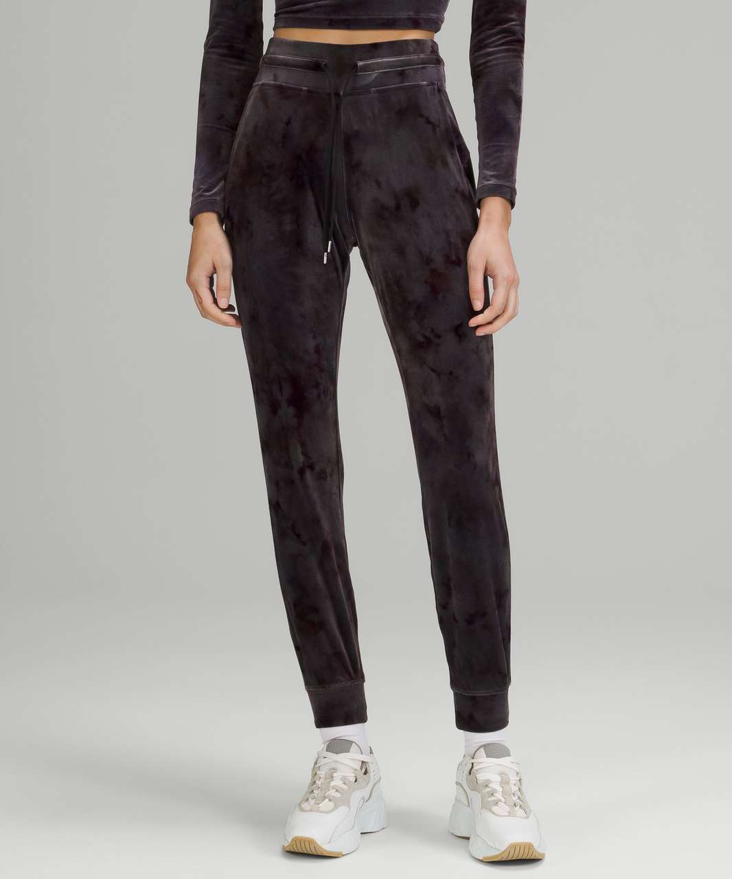 Lululemon Ready to Crush High-Rise Velour Jogger *Full Length -  Interstellar Dark Grey Multi - lulu fanatics