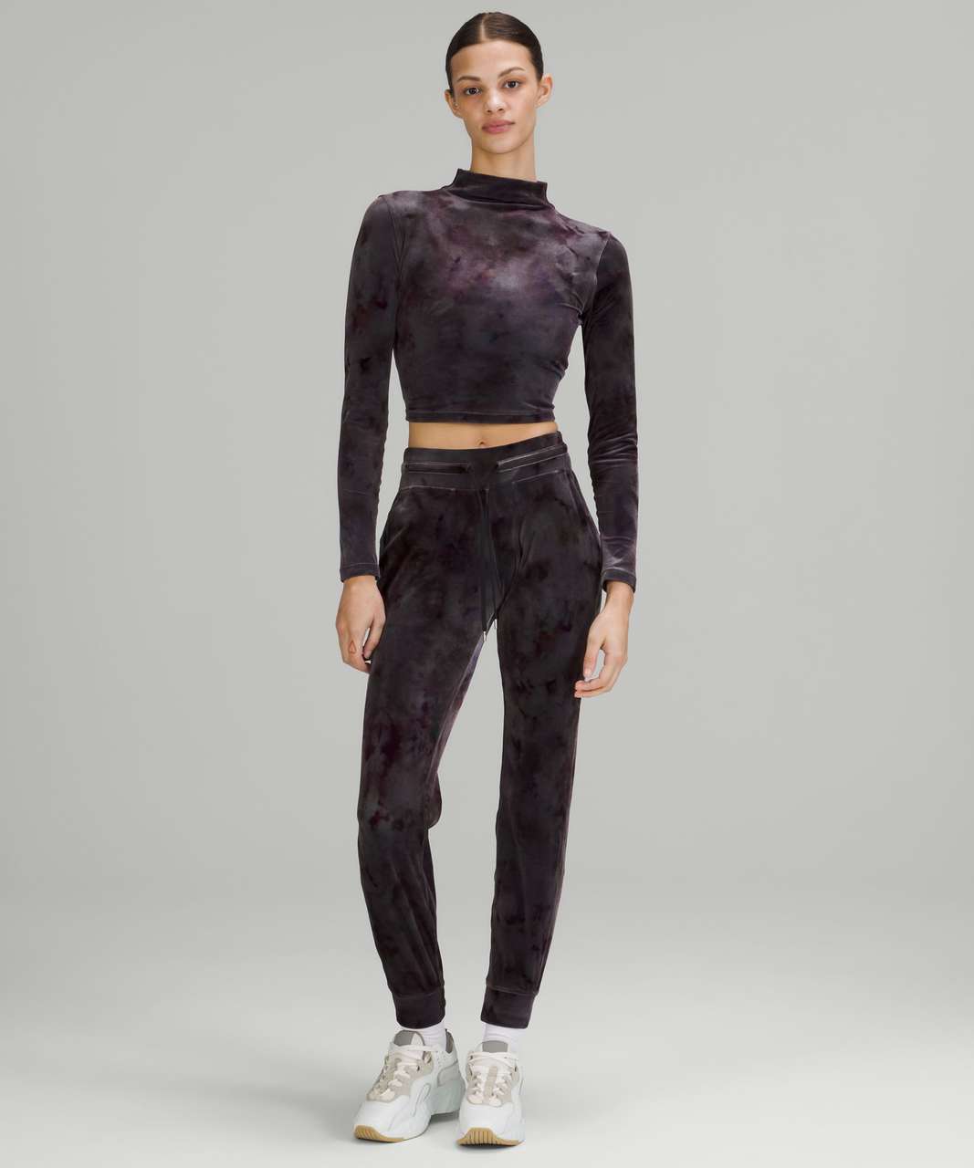 Lululemon Ready to Crush High-Rise Velour Jogger *Full Length - Interstellar Dark Grey Multi