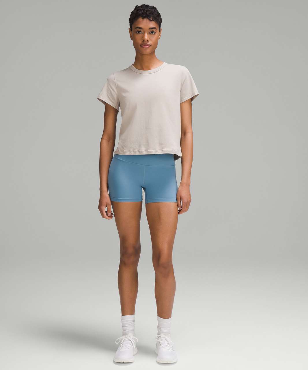 Lululemon Classic-Fit Cotton-Blend T-Shirt - Raw Linen