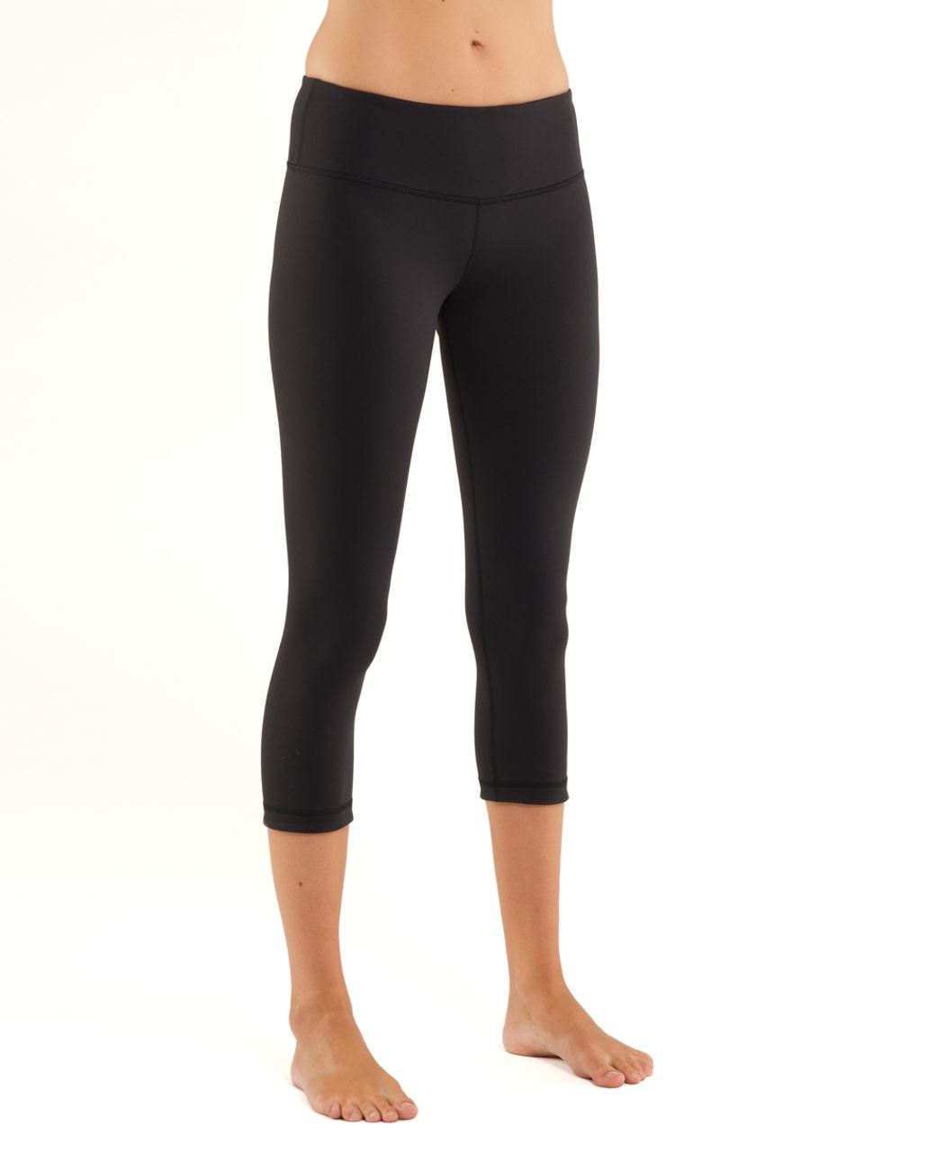 lululemon wunder under crop black