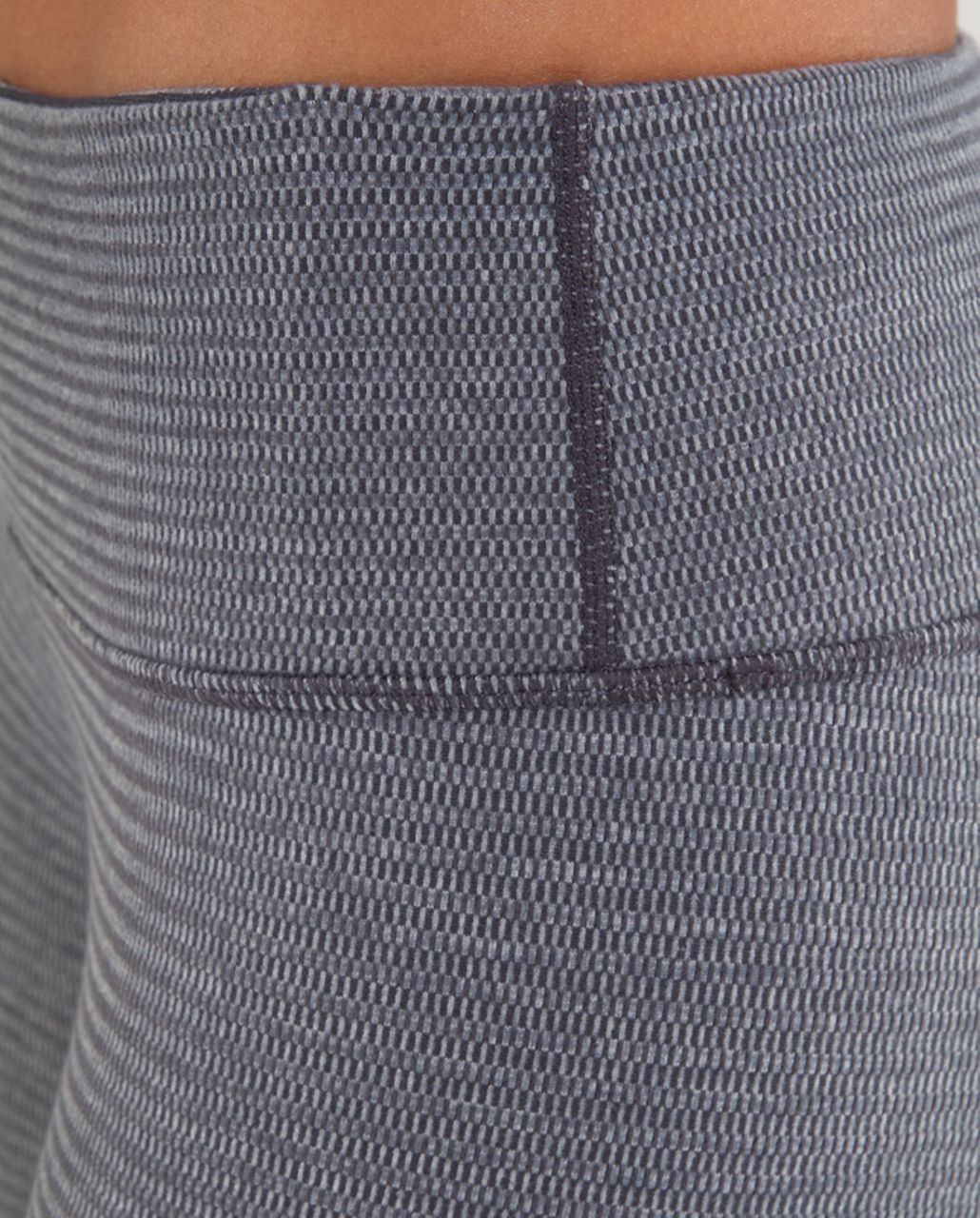 Lululemon Wunder Under Crop *Reversible - Blurred Grey Mini Check ...