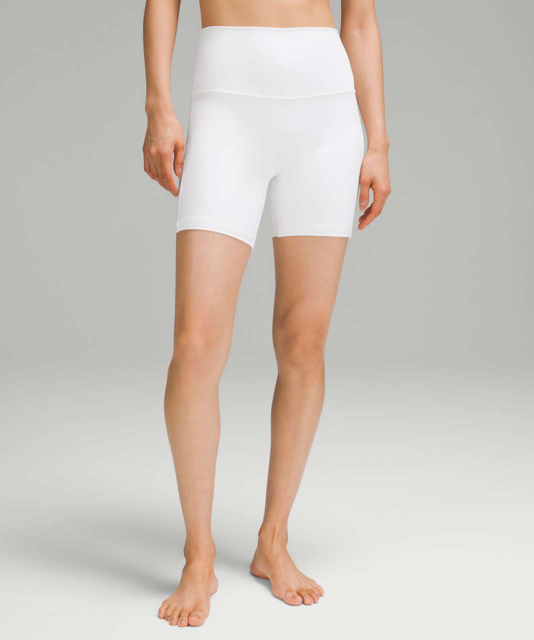 lululemon - lululemon Align™ High-Rise Short 6 - White (4) NWT on