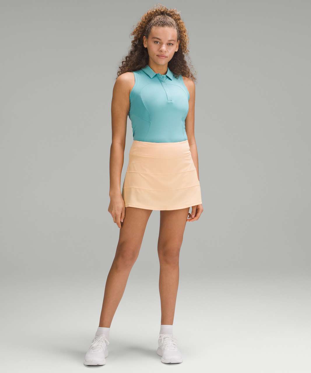 Lululemon Pace Rival Mid-Rise Skirt *Long - Summer Glow