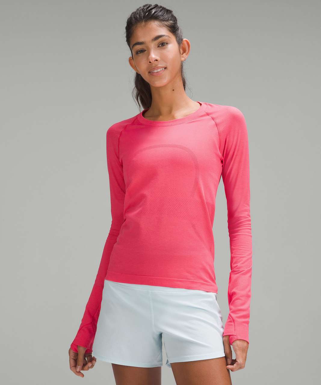 Lululemon Swiftly Tech Long-Sleeve Shirt 2.0 *Race Length - Lip Gloss / Lip Gloss