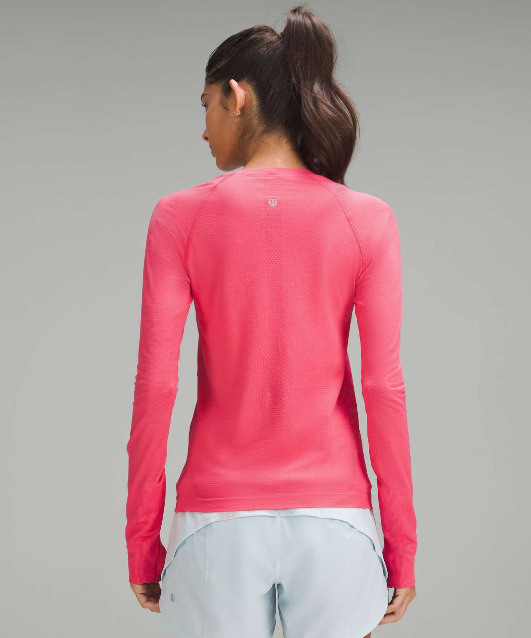 Lululemon Swiftly Tech Short Sleeve Crew - Lip Gloss / Lip Gloss - lulu  fanatics