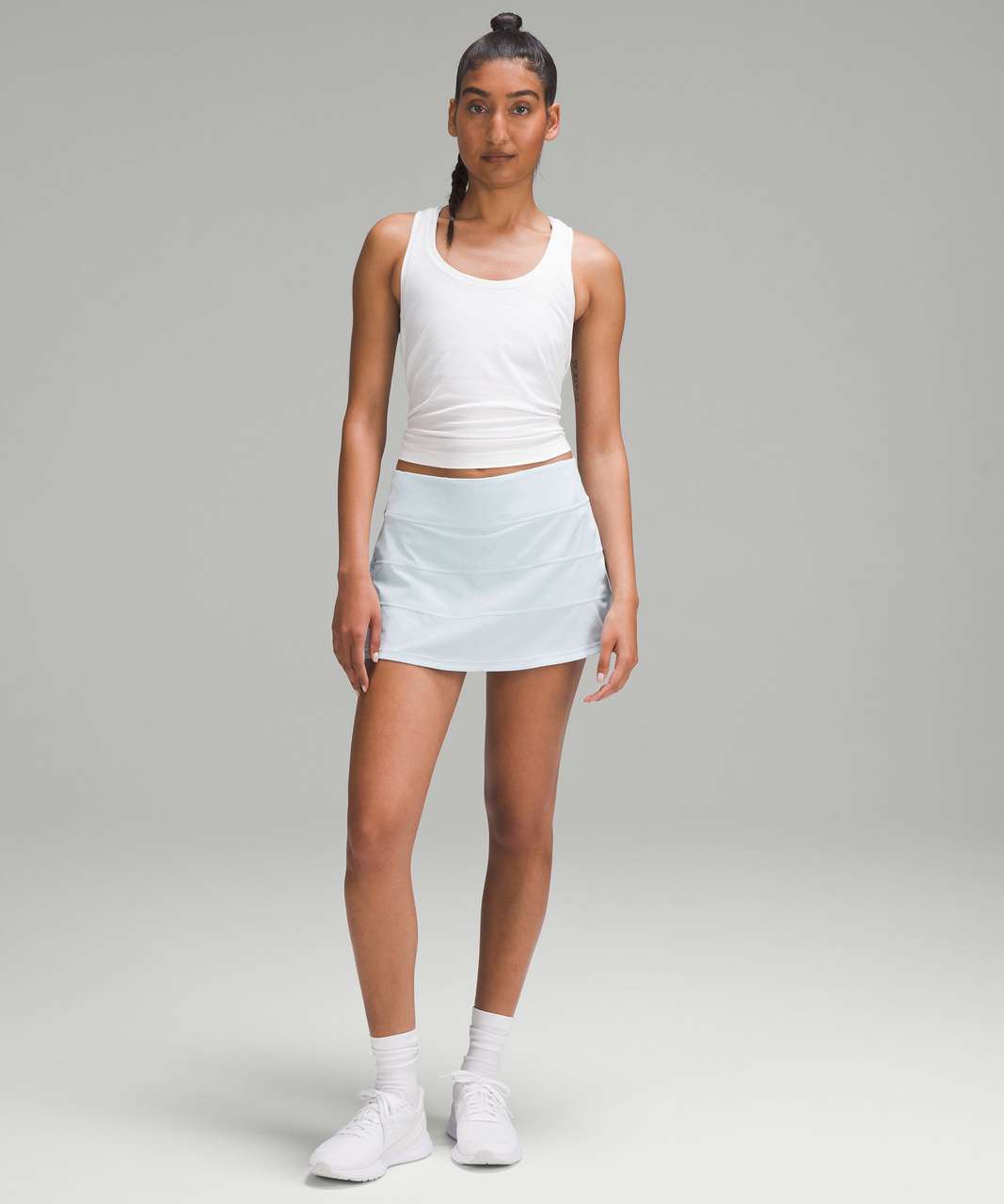 Lululemon Pace Rival Mid-Rise Skirt - Powder Blue (First Release)