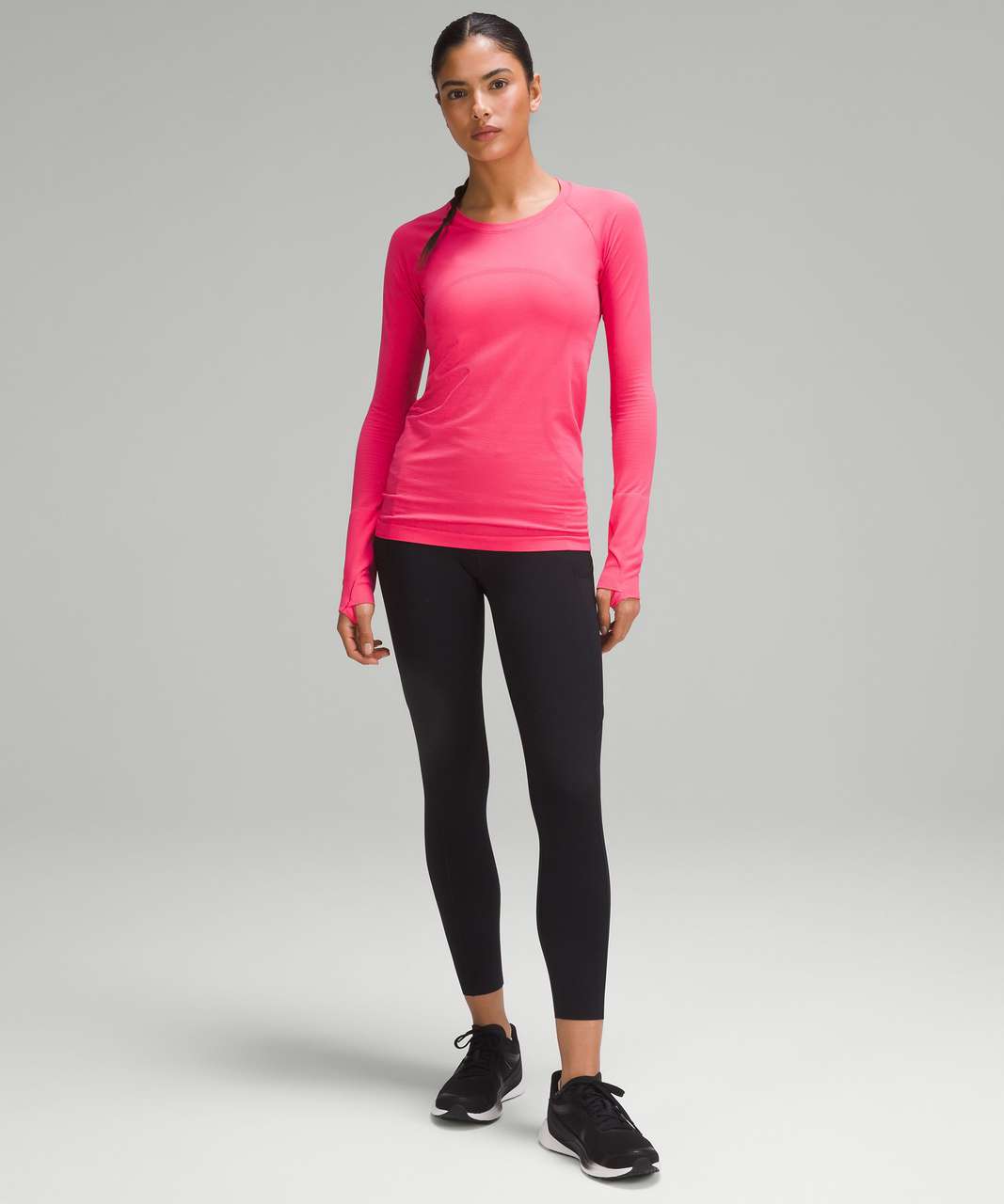 Lululemon Swiftly Tech Long-Sleeve Shirt 2.0 - Lip Gloss / Lip Gloss