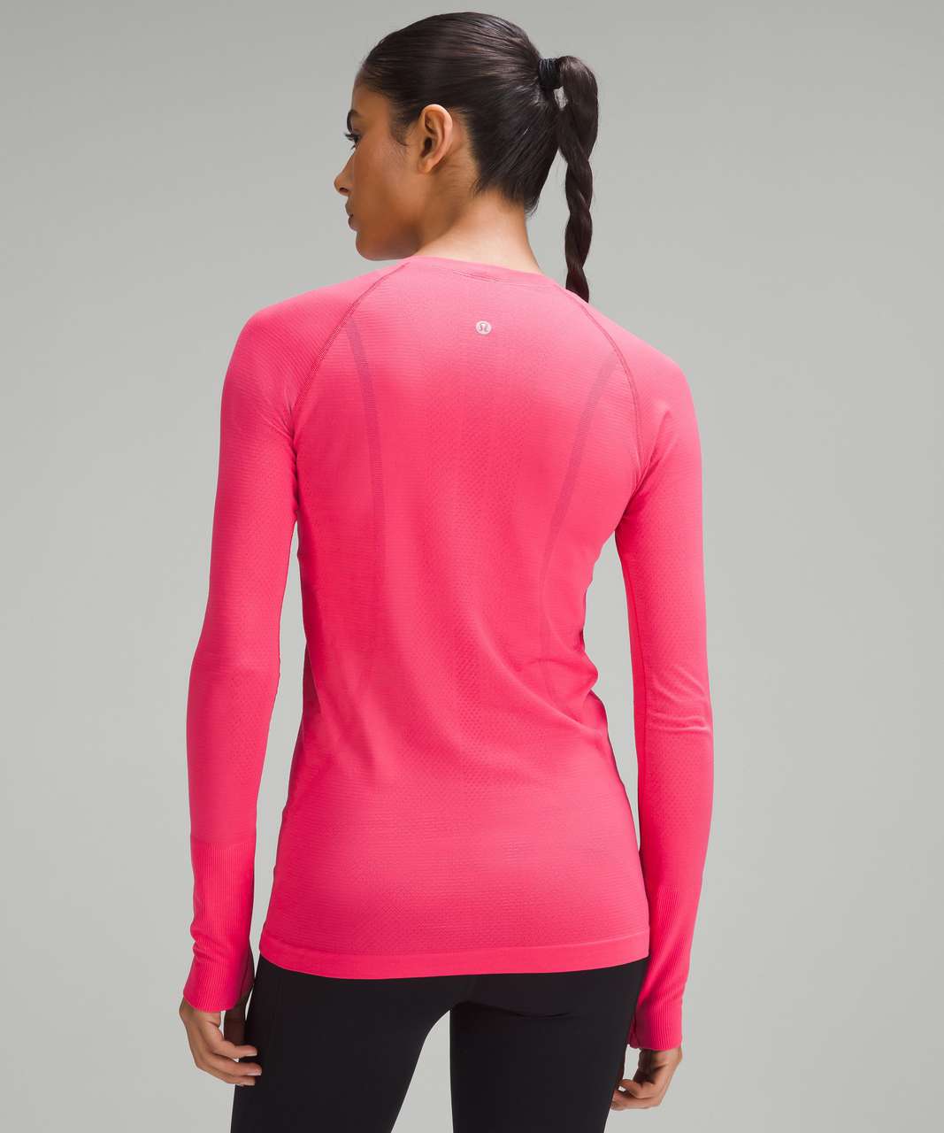 Lululemon Swiftly Tech Long-Sleeve Shirt 2.0 - Lip Gloss / Lip