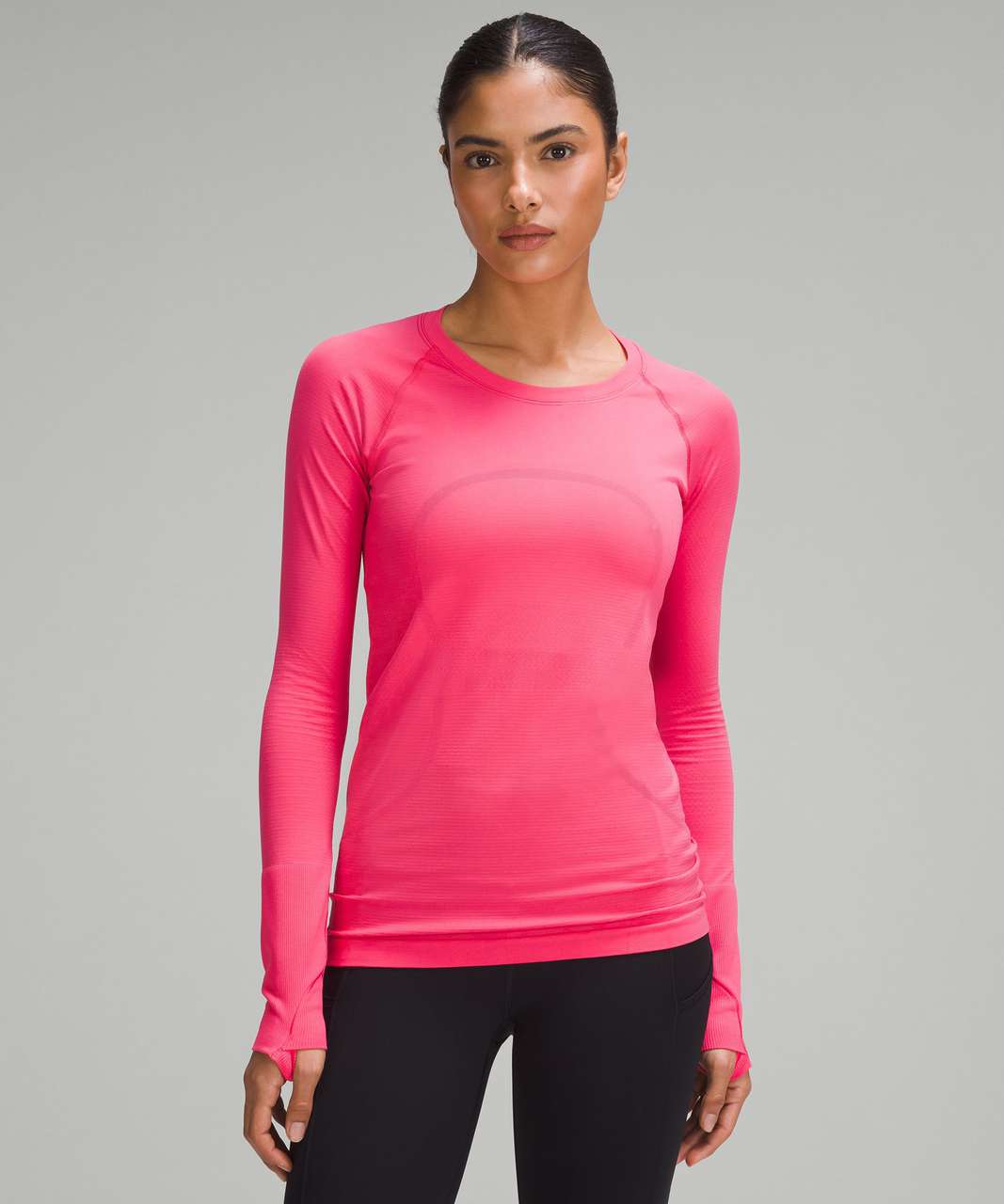 Lululemon Swiftly Tech Long-Sleeve Shirt 2.0 - Lip Gloss / Lip Gloss