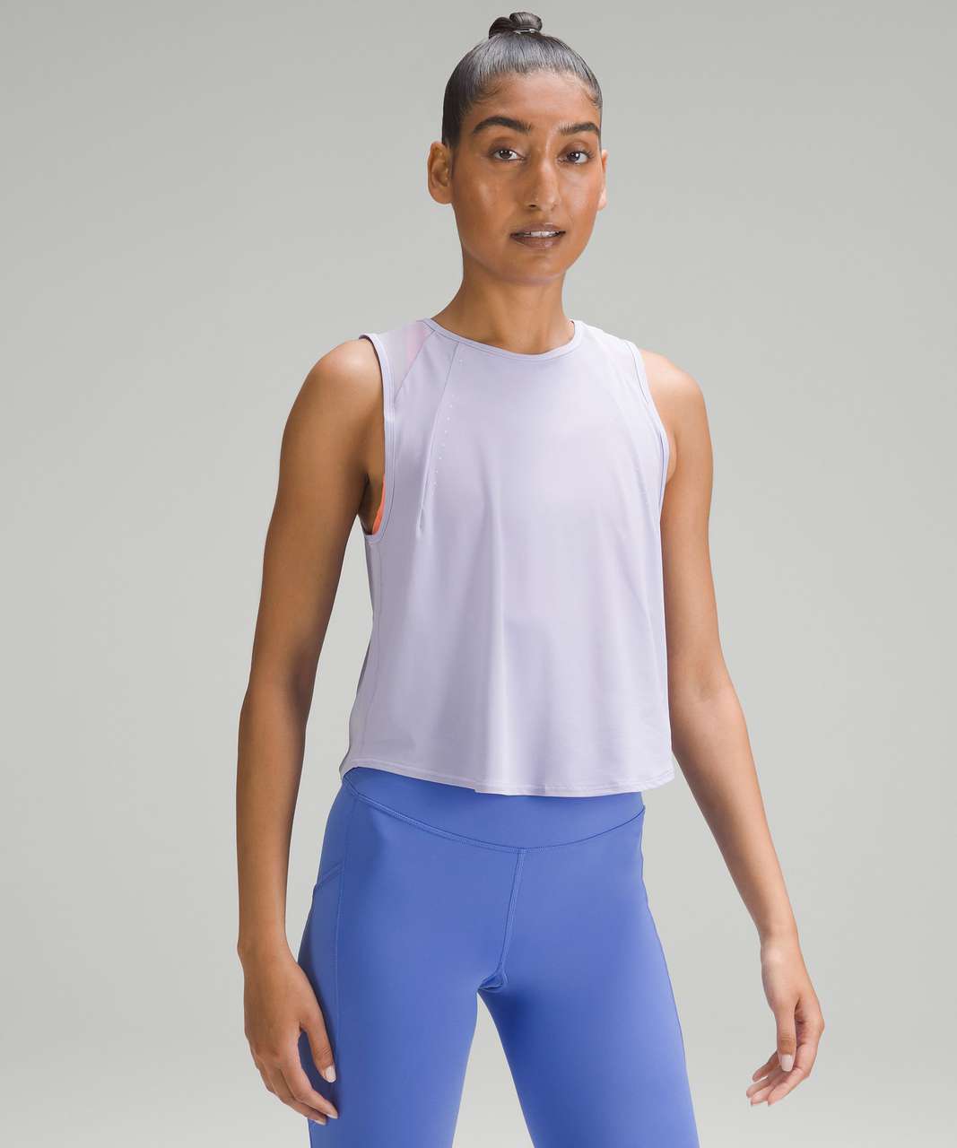 Lululemon Sculpt Cropped Tank Top - Lilac Smoke