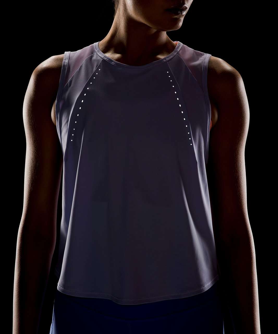 Lululemon Sculpt Cropped Tank Top - Lilac Smoke