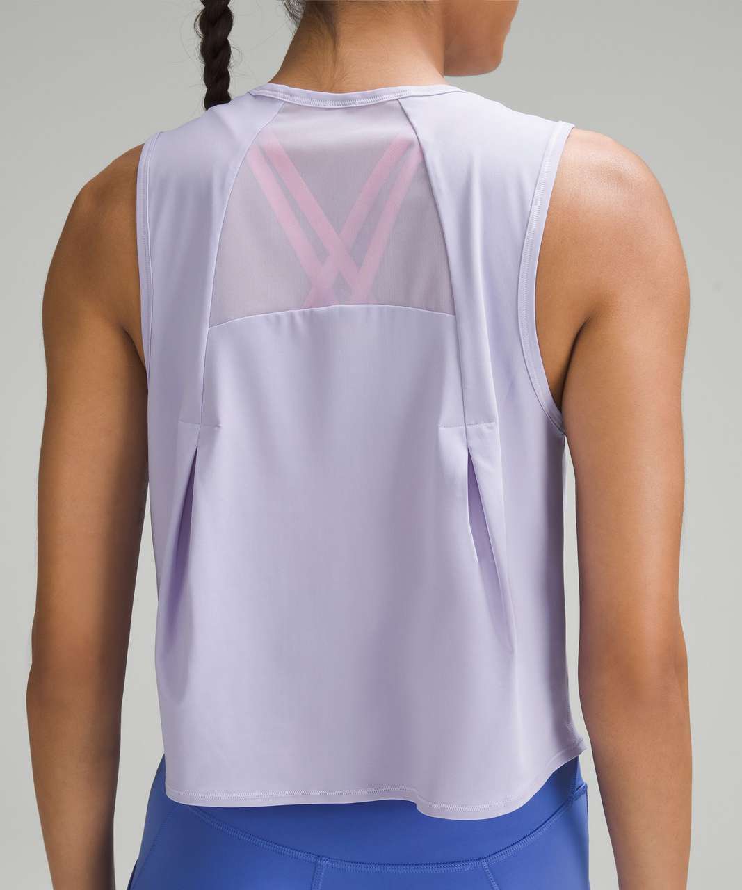 Lululemon Sculpt Cropped Tank Top - Lilac Smoke