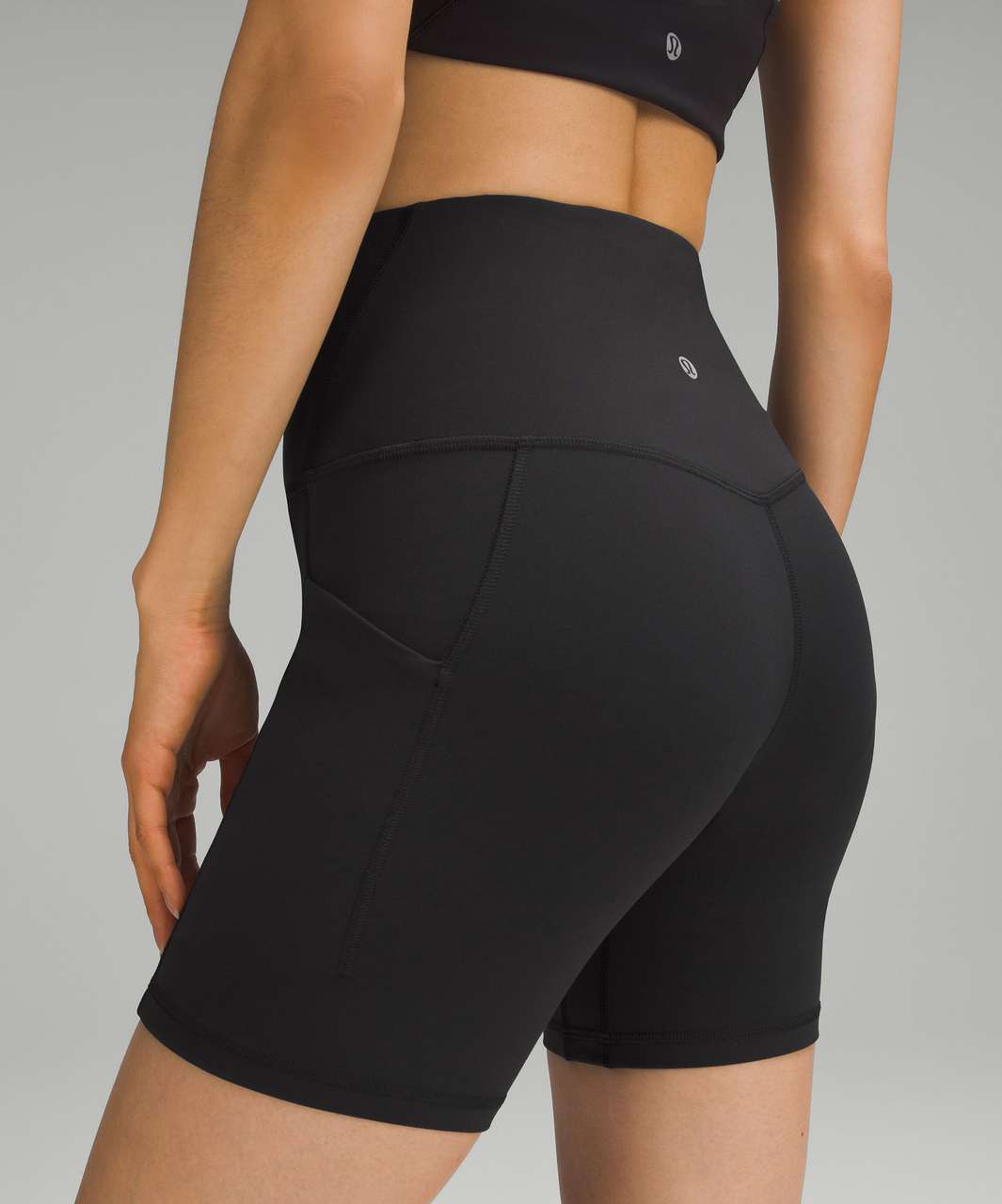 Lululemon Size 8 Align Short 6” NWT Water Drop Nulu Yoga Bike High