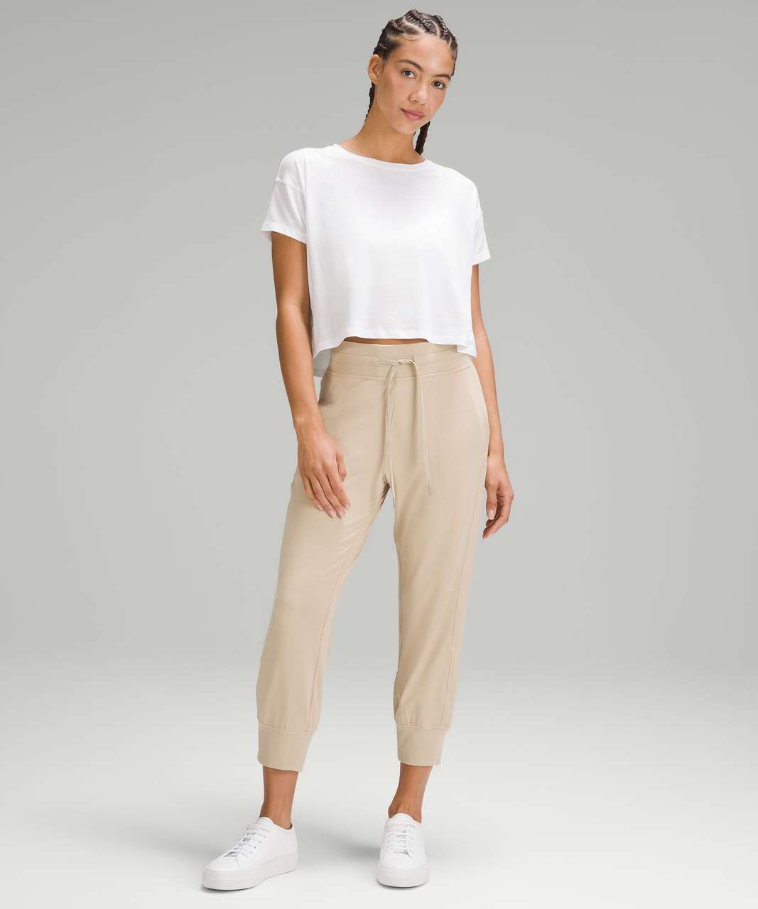 Lululemon Ready to Rulu High-Rise Cropped Jogger - Trench - lulu fanatics