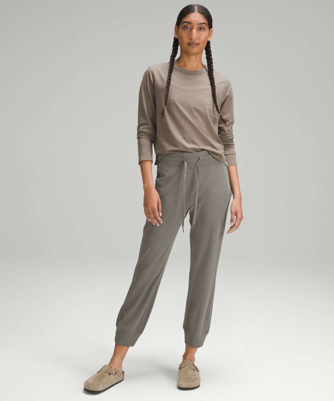 Lululemon Ready to Rulu High-Rise Cropped Jogger - Grey Sage - lulu ...