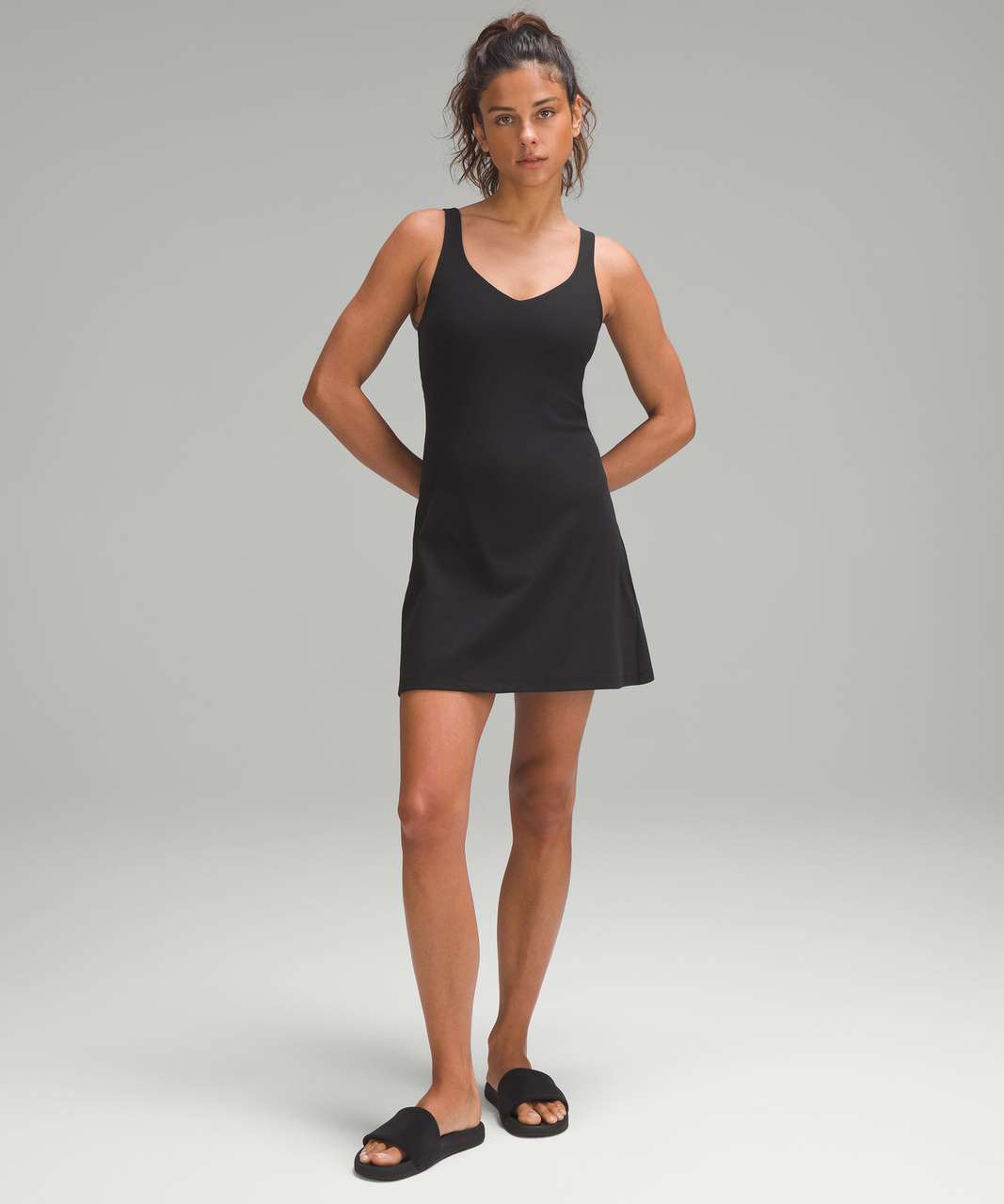 Lululemon Get Going Dress - Black (First Release) - lulu fanatics